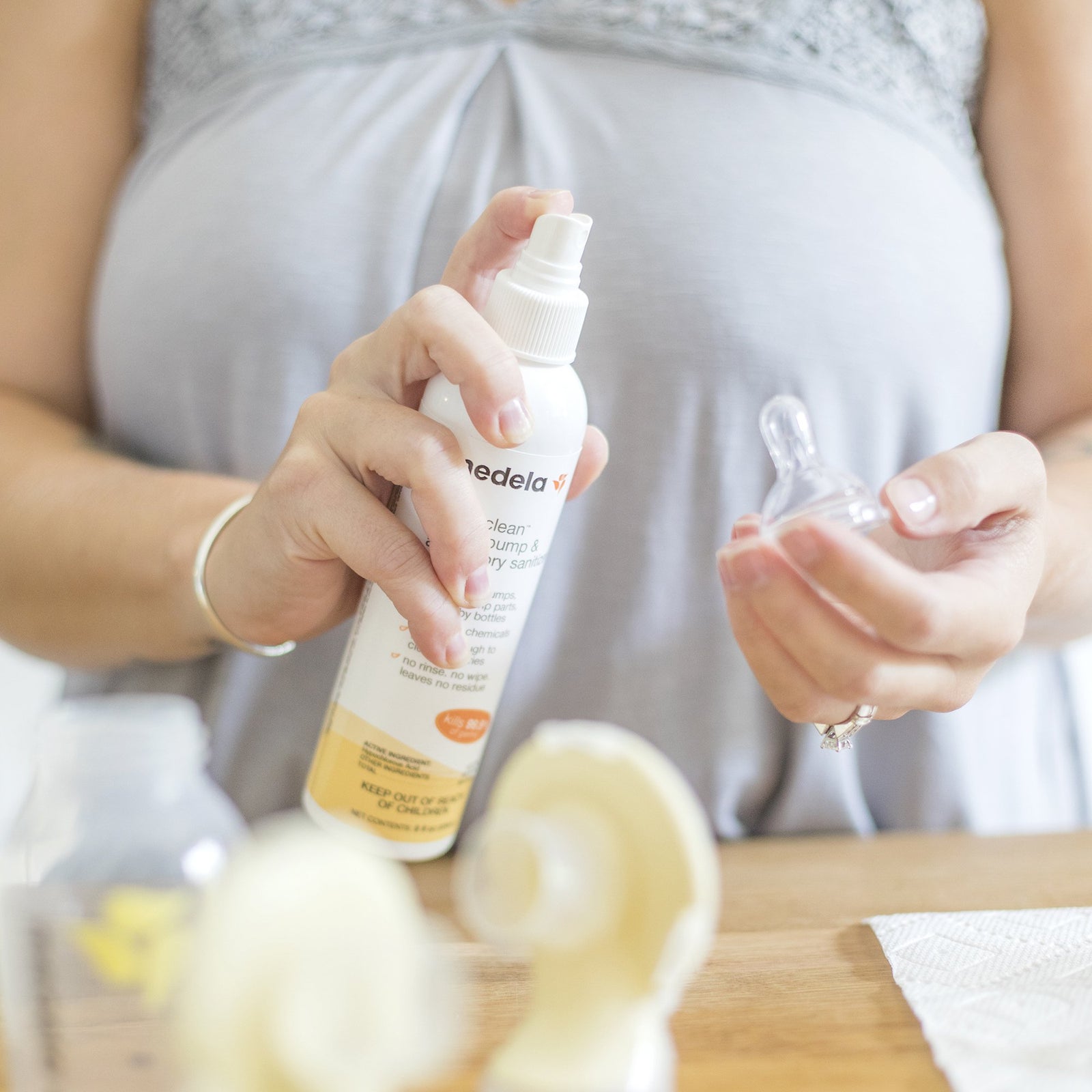 Quick Clean Breast Pump Sanitizer