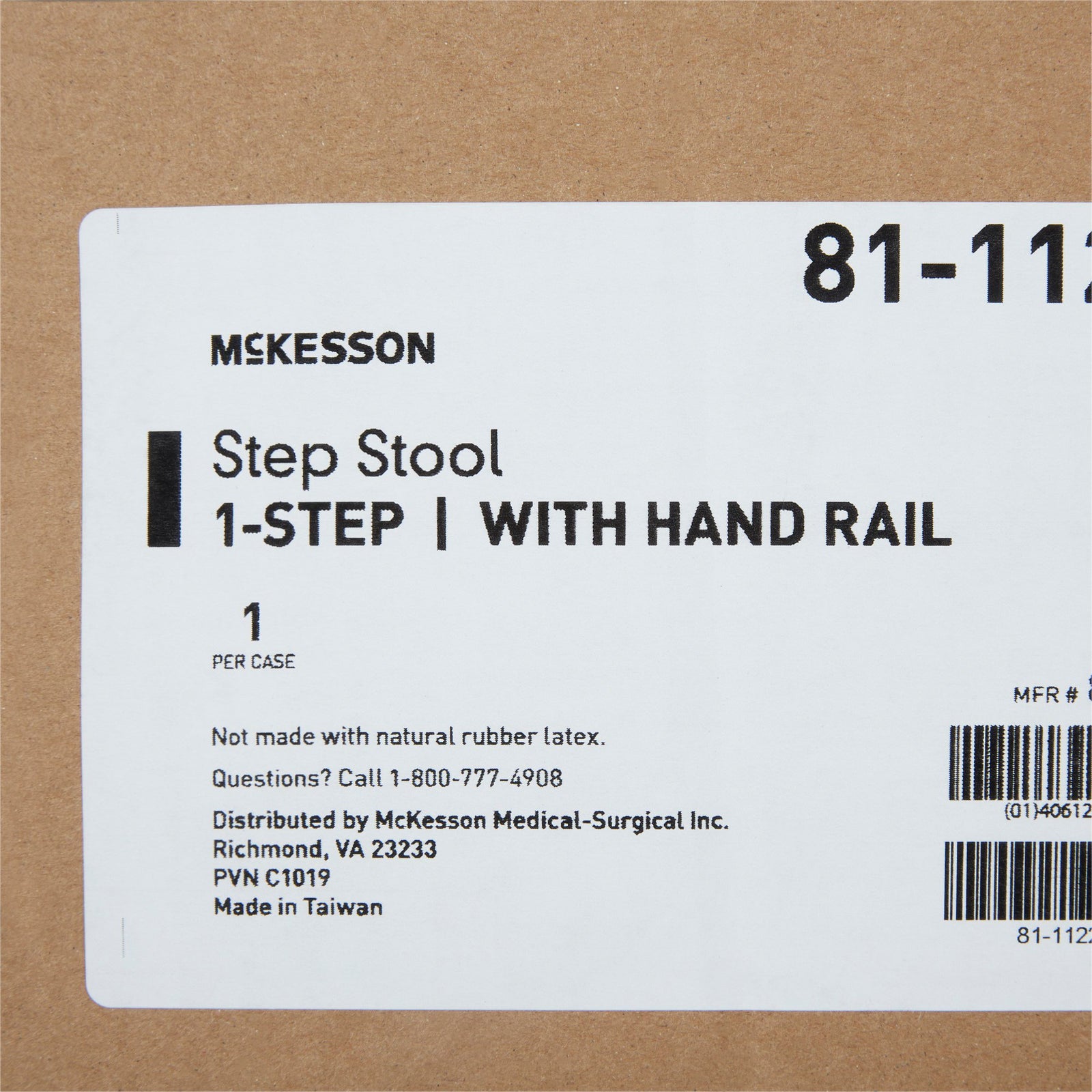 McKesson Step Stool With Handrail