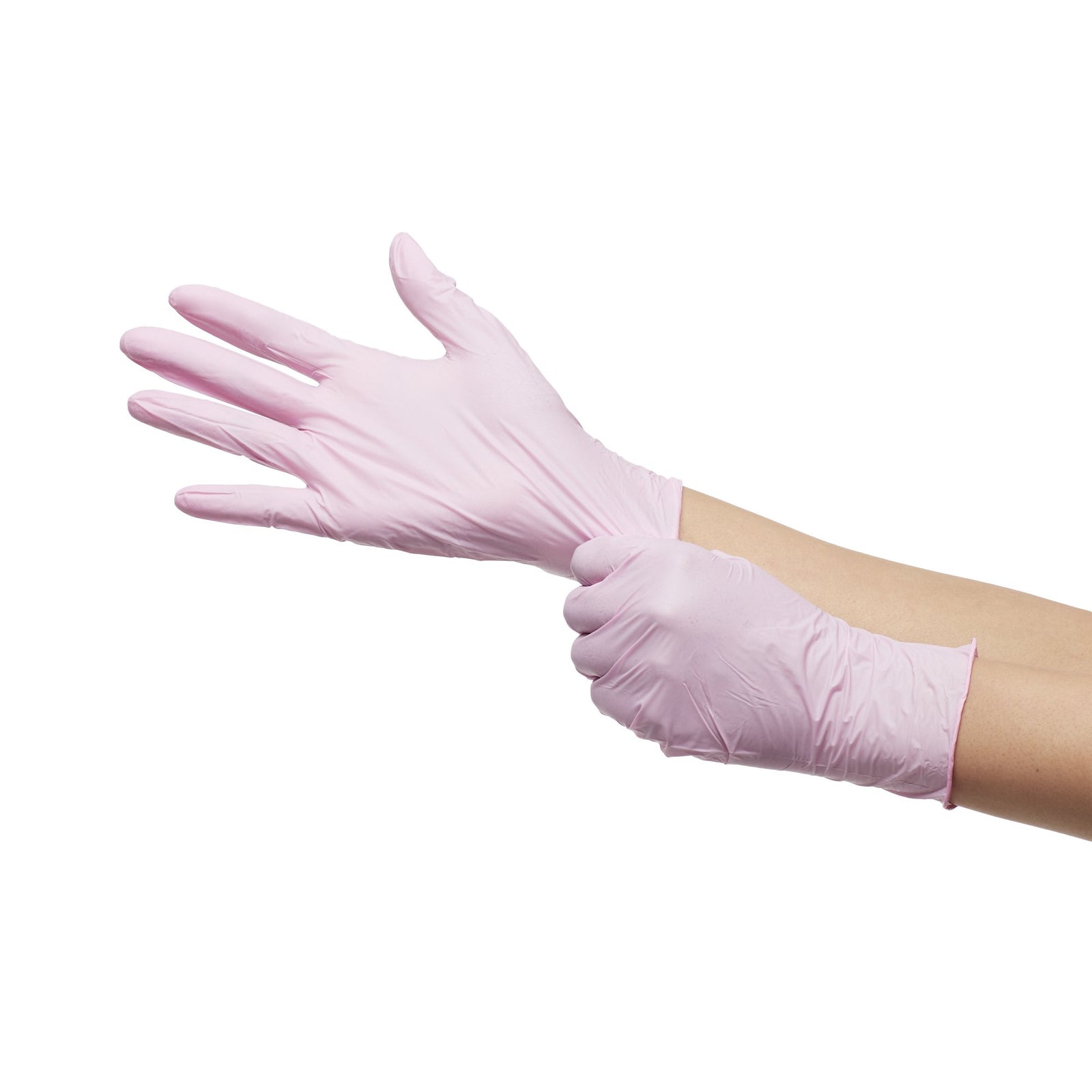 McKesson Pink Nitrile Nitrile Exam Glove