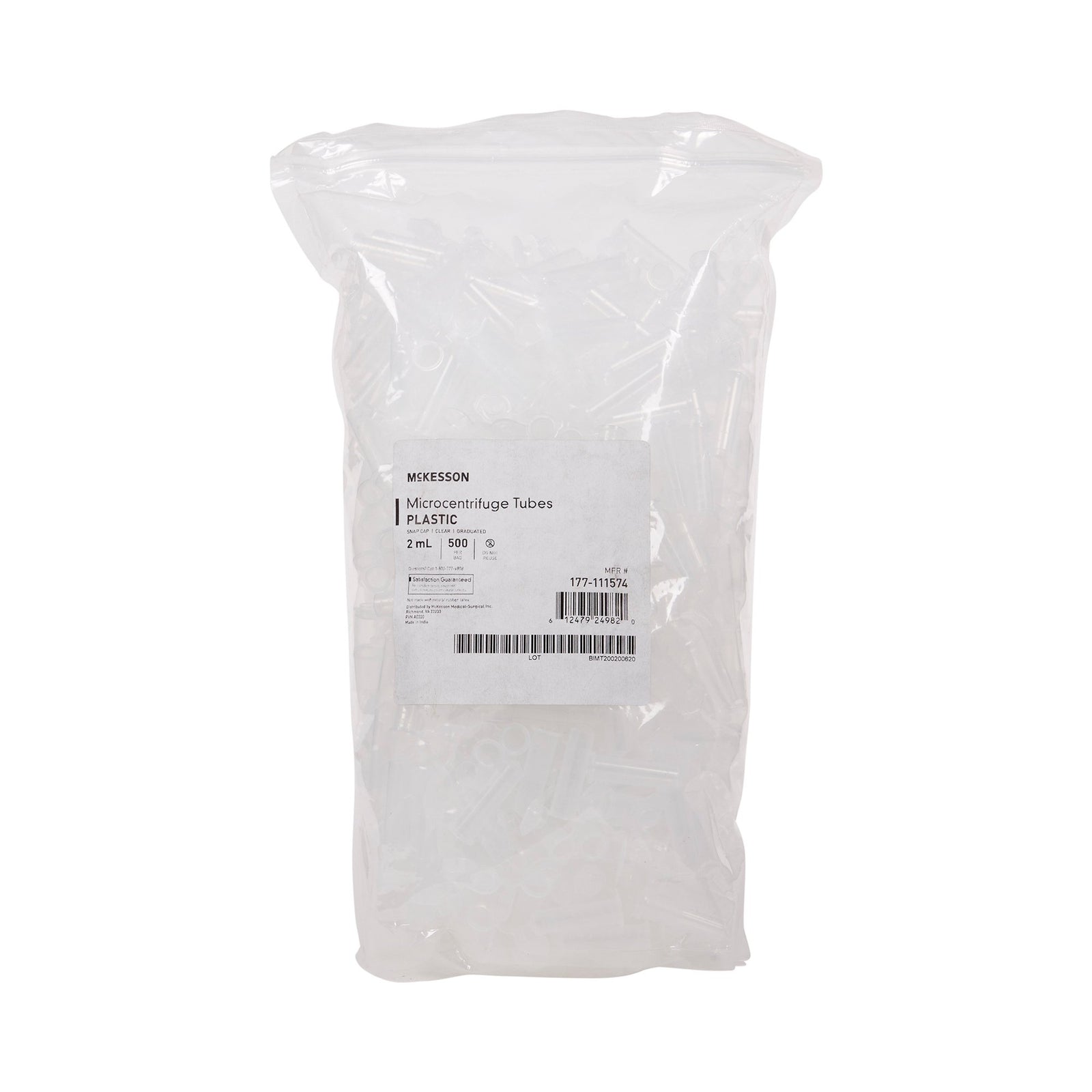 McKesson Polypropylene Microcentrifuge Tube