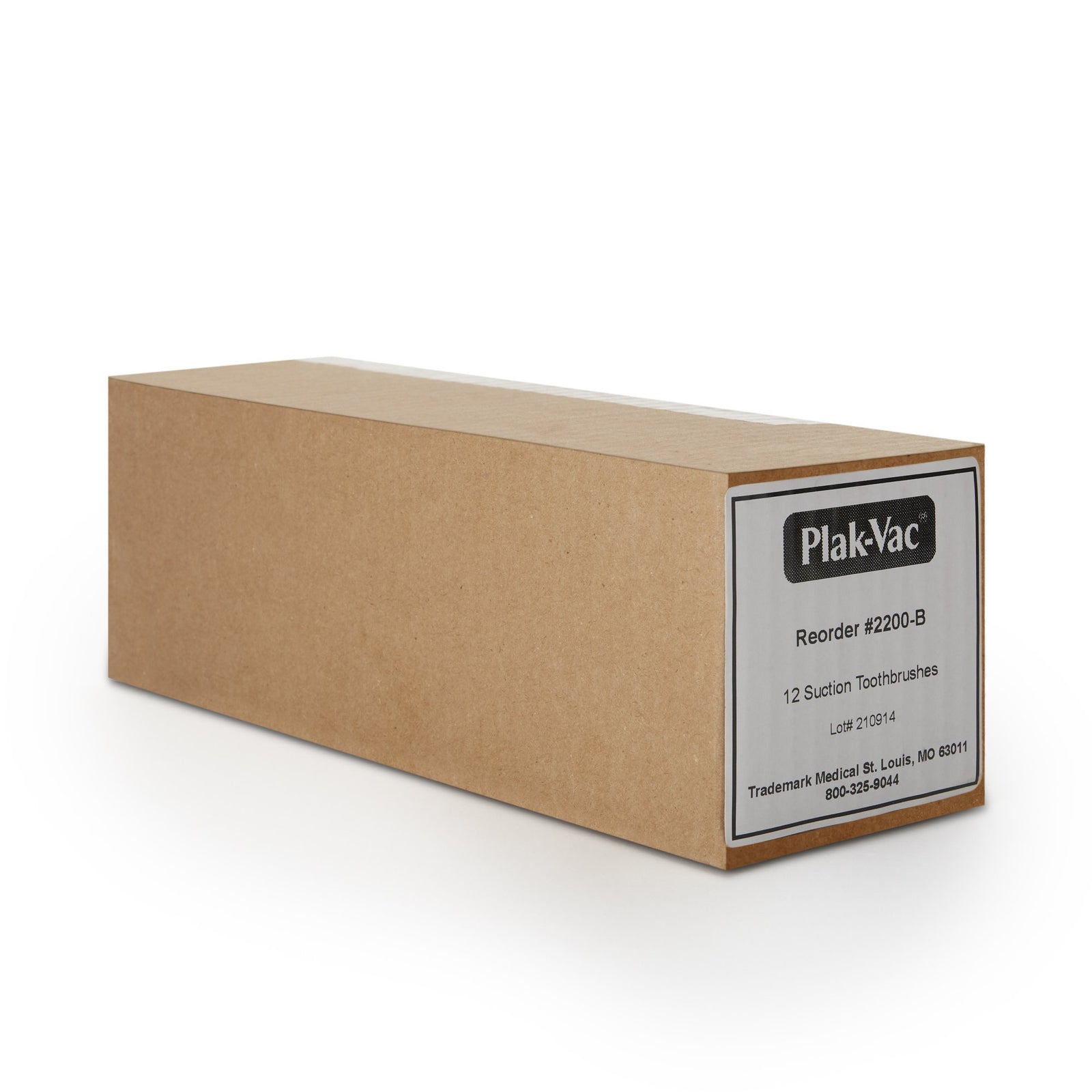 Plak-Vac Soft Suction Toothbrush, Pink Adult