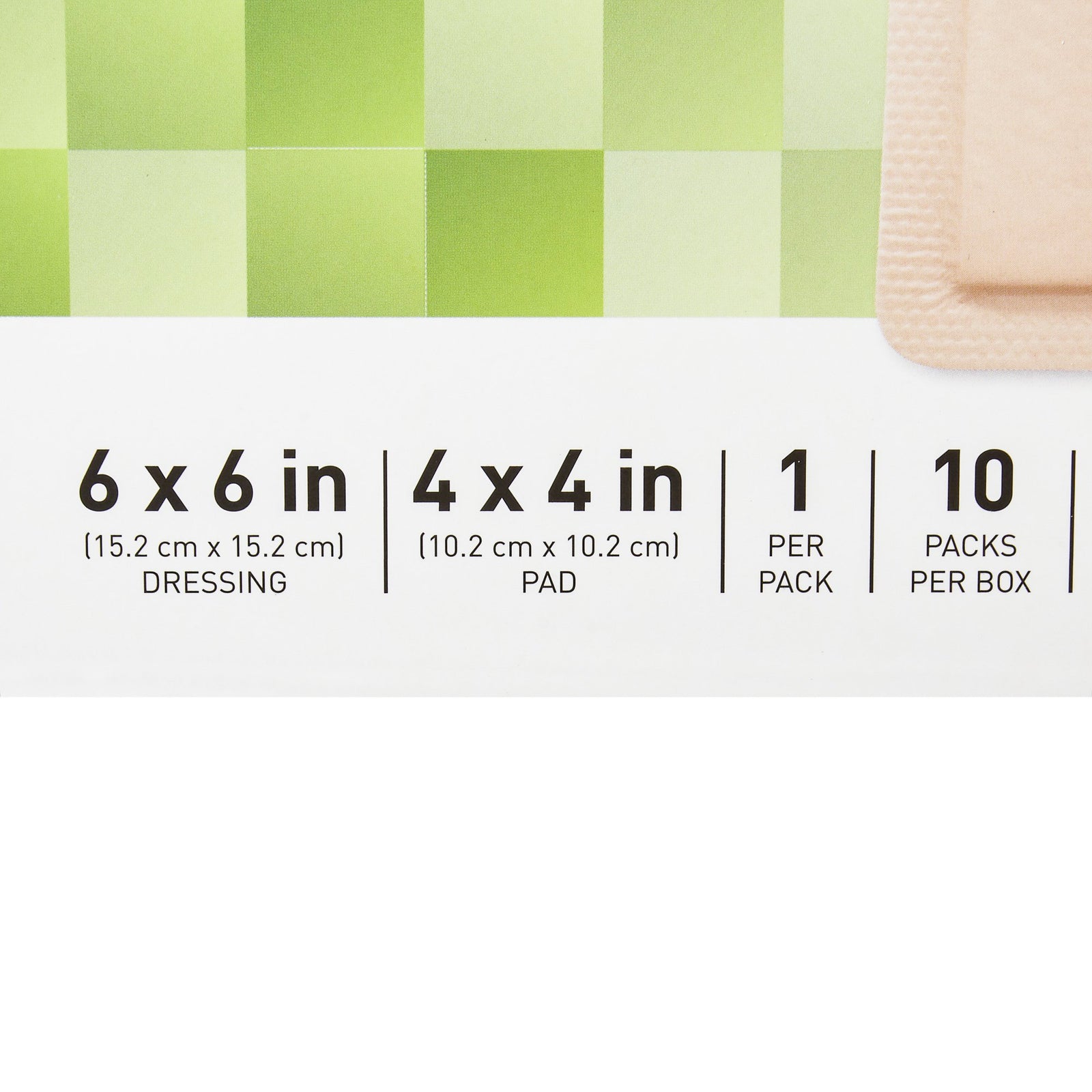 McKesson Lite Thin Silicone Foam Dressing