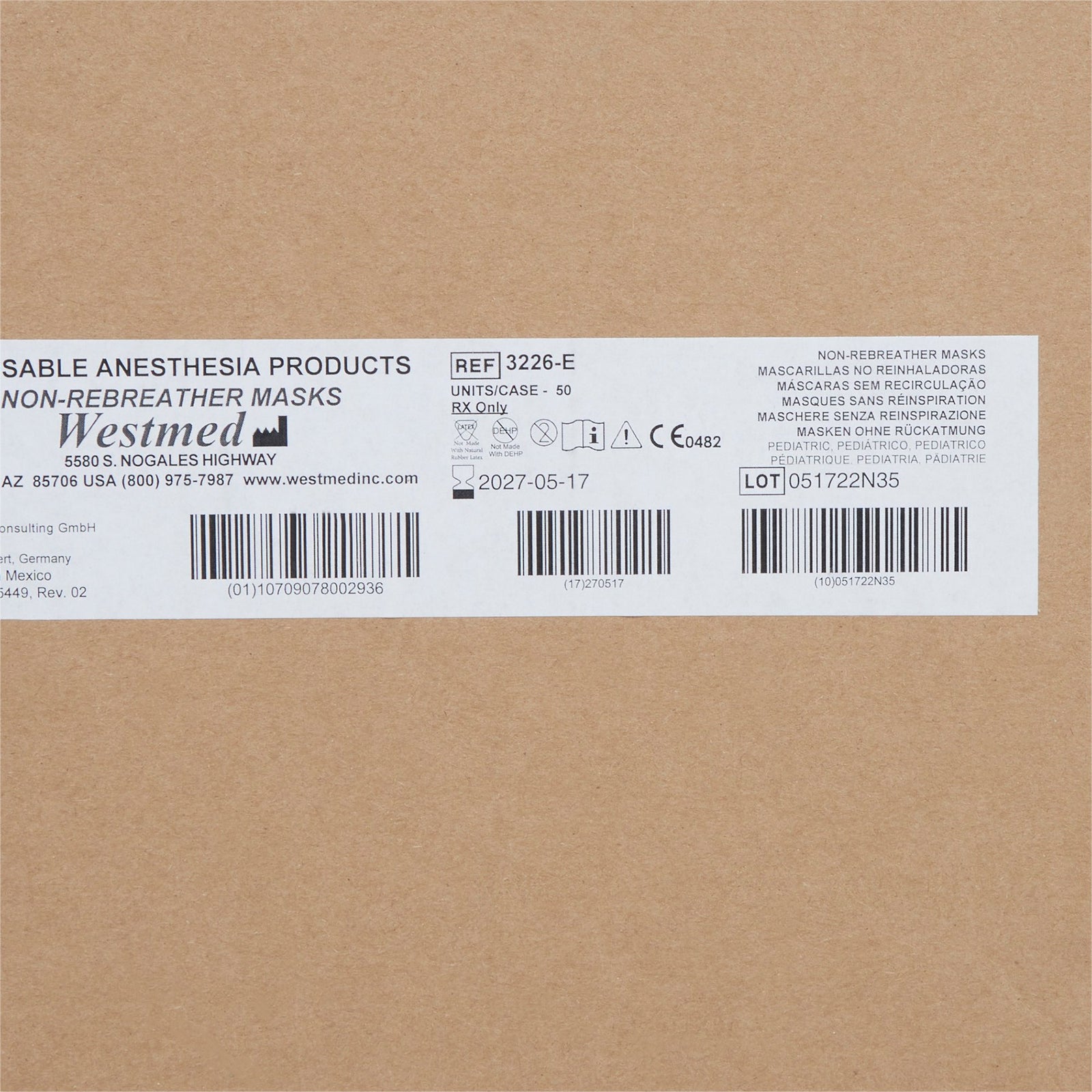 McKesson Nonrebreather Oxygen Mask