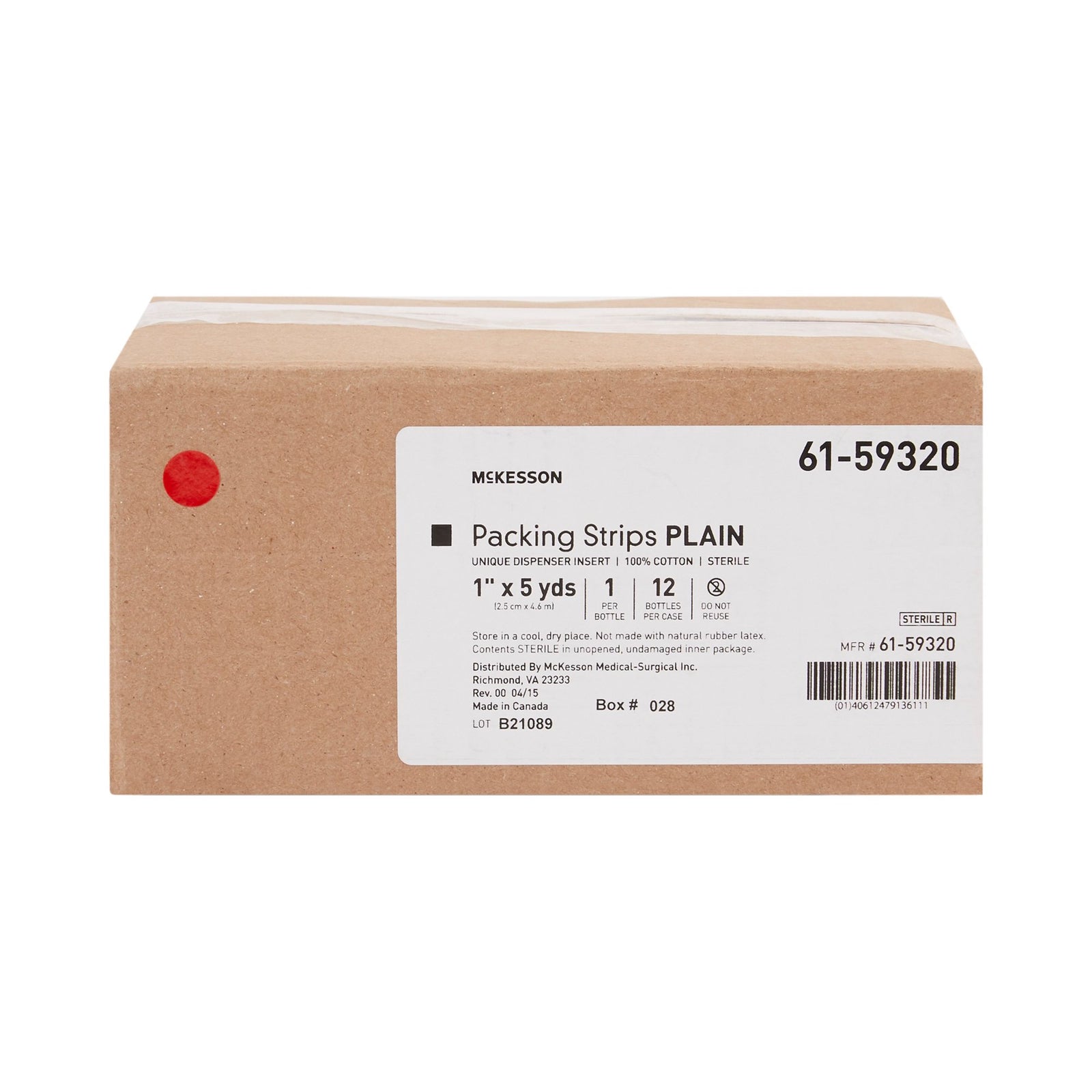 McKesson Wound Packing Strip