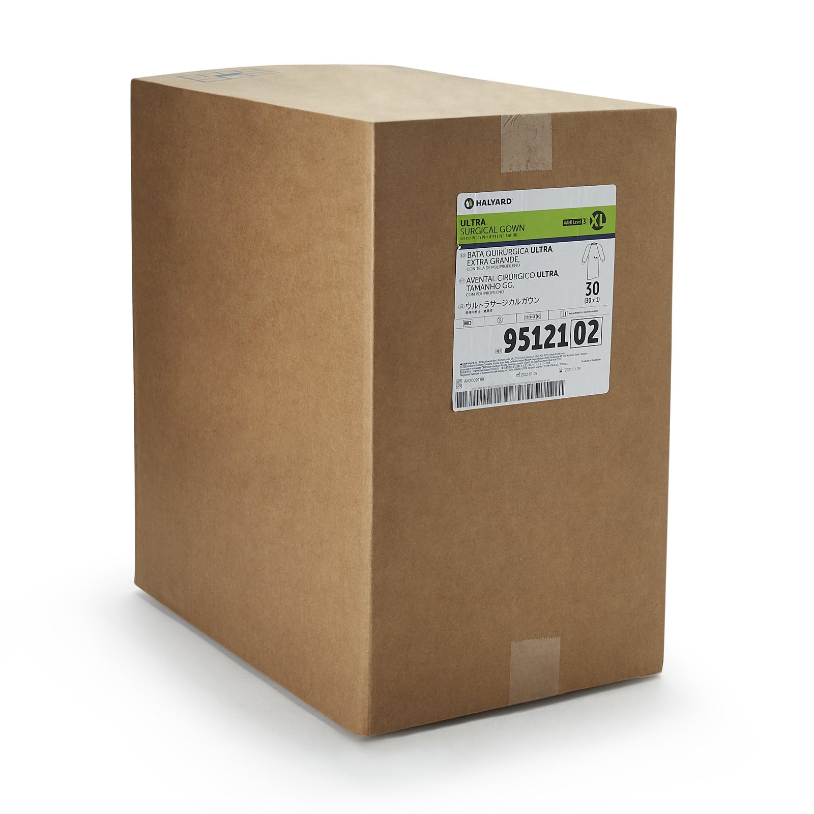 Ultra Non-Reinforced Surgical Gown With Towel