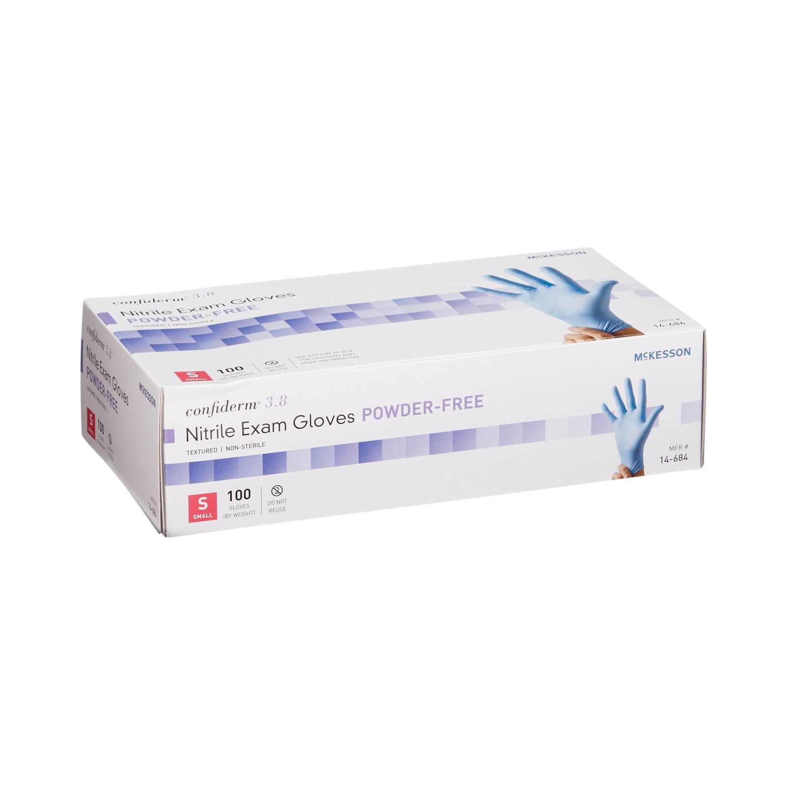 McKesson Confiderm 3.8 Nitrile Exam Glove