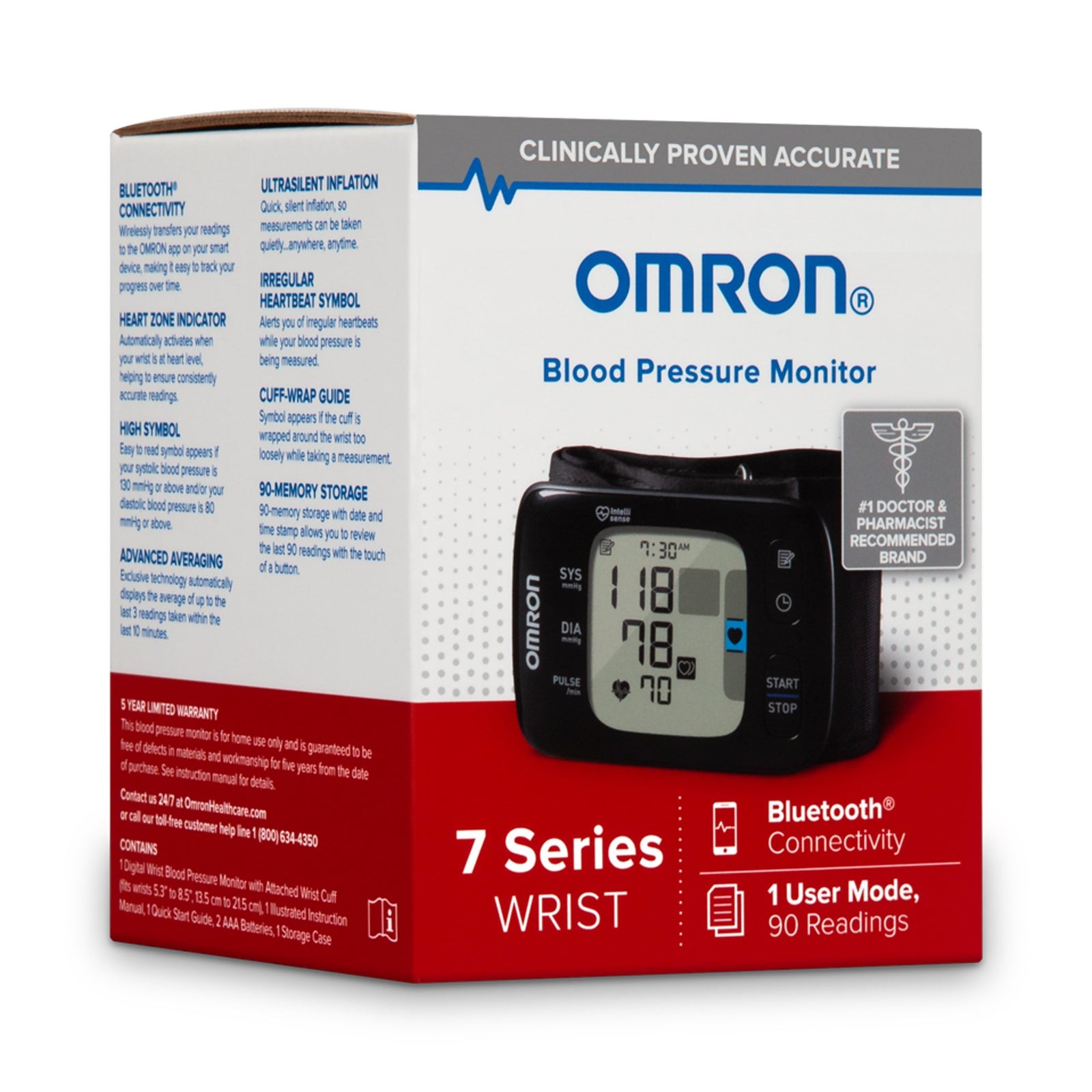 Omron7 Series Home Automatic Digital Blood Pressure Monitor
