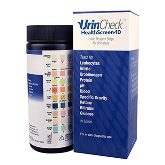 UrinCheck HealthScreen-10 Rapid Test Kit
