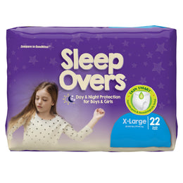 Cuties Sleep Overs Unisex Youth Absorbent Underwear