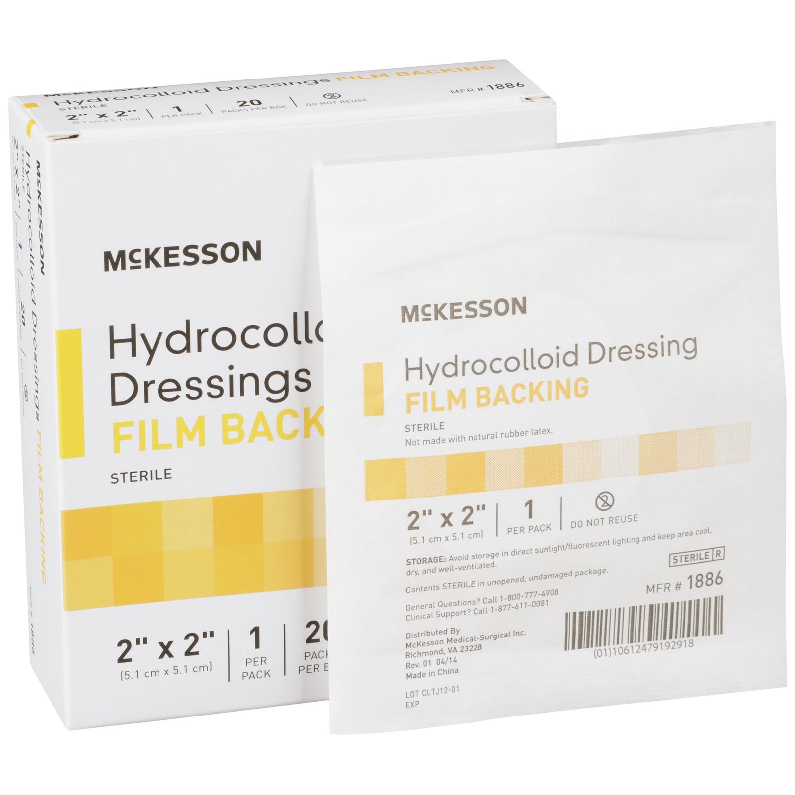 McKesson Hydrocolloid Dressing