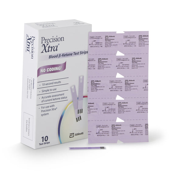 Precision Xtra Blood Glucose And Ketone Test Strips