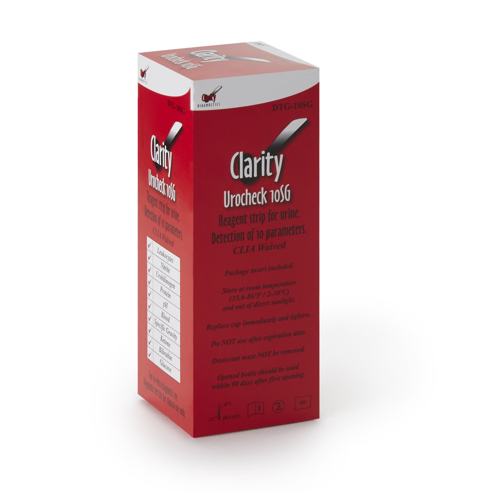 Clarity Reagent Test Strip