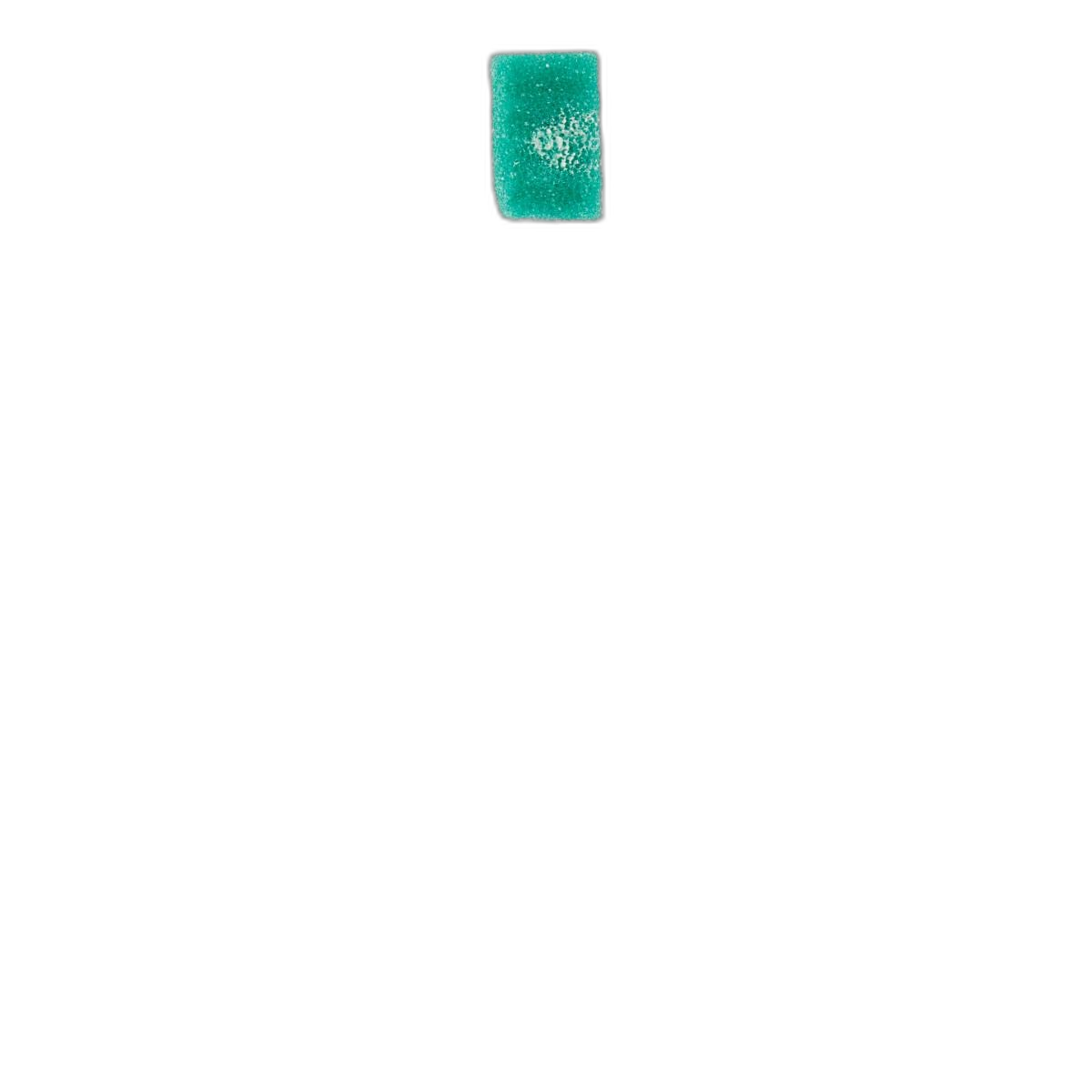 Medline Dentips Foam Swab with Dentifrice - single green foam oral care swab