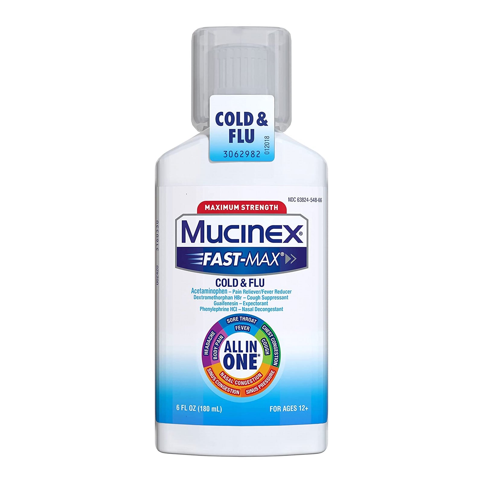 Mucinex Fast-Max Cold & Flu Cold And Cough Relief
