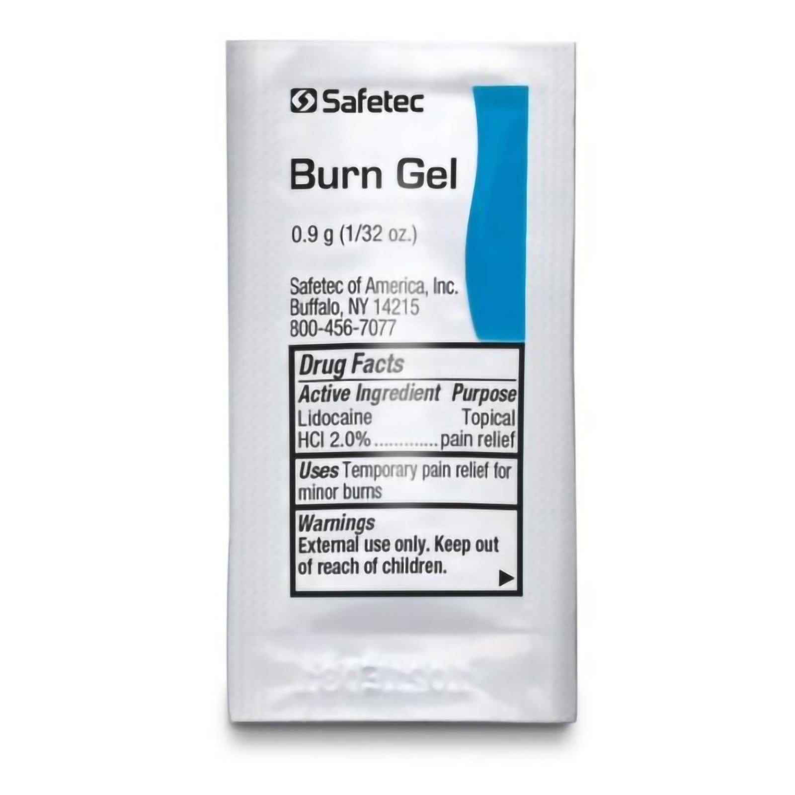 Burn Relief Topical Gel 0.9 Gram Individual Packet