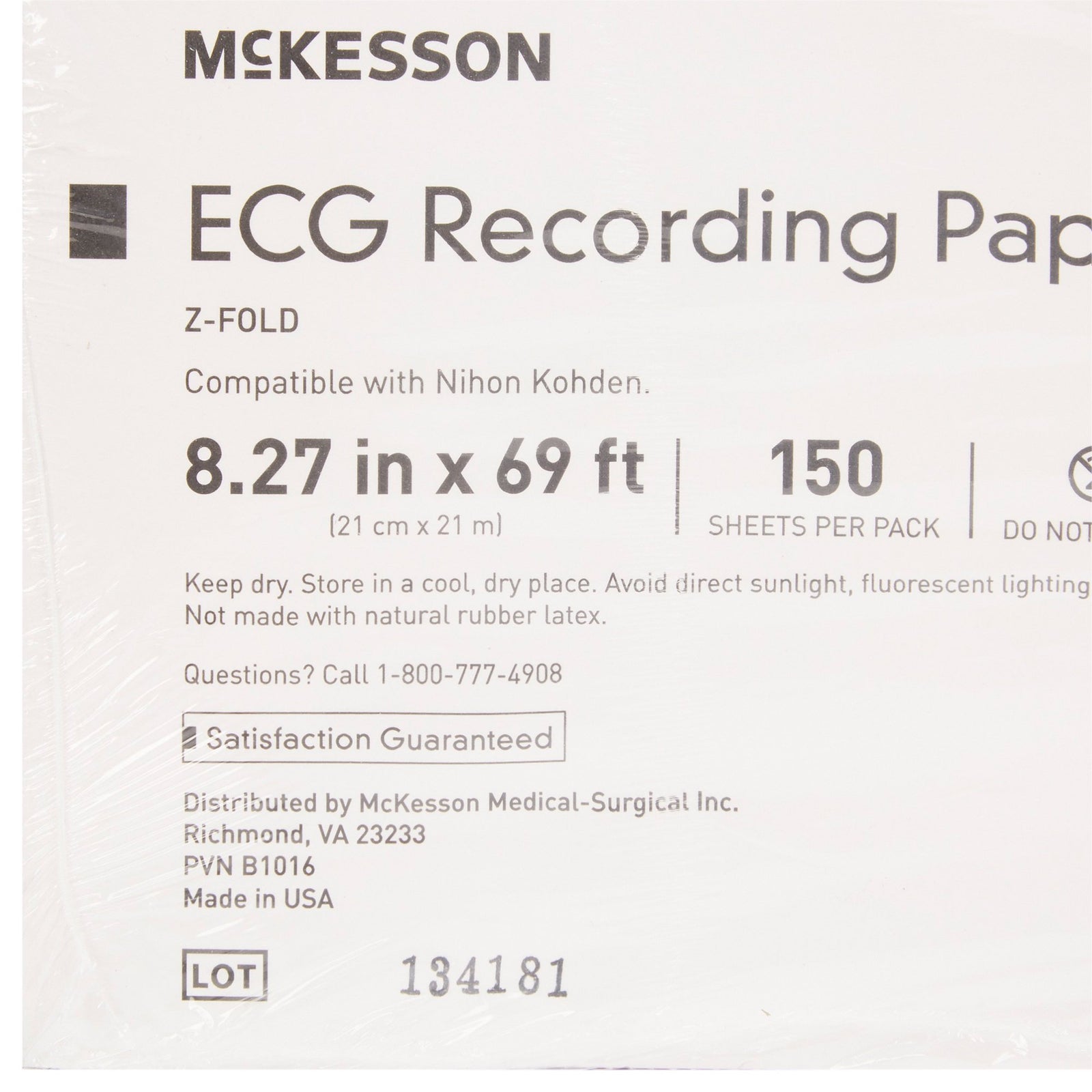 McKesson ECG Recording Paper