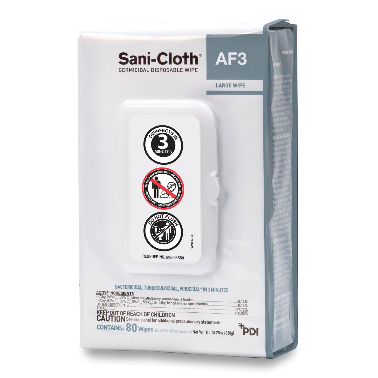 Sani-Cloth AF3 Germicidal Disposable Wipe