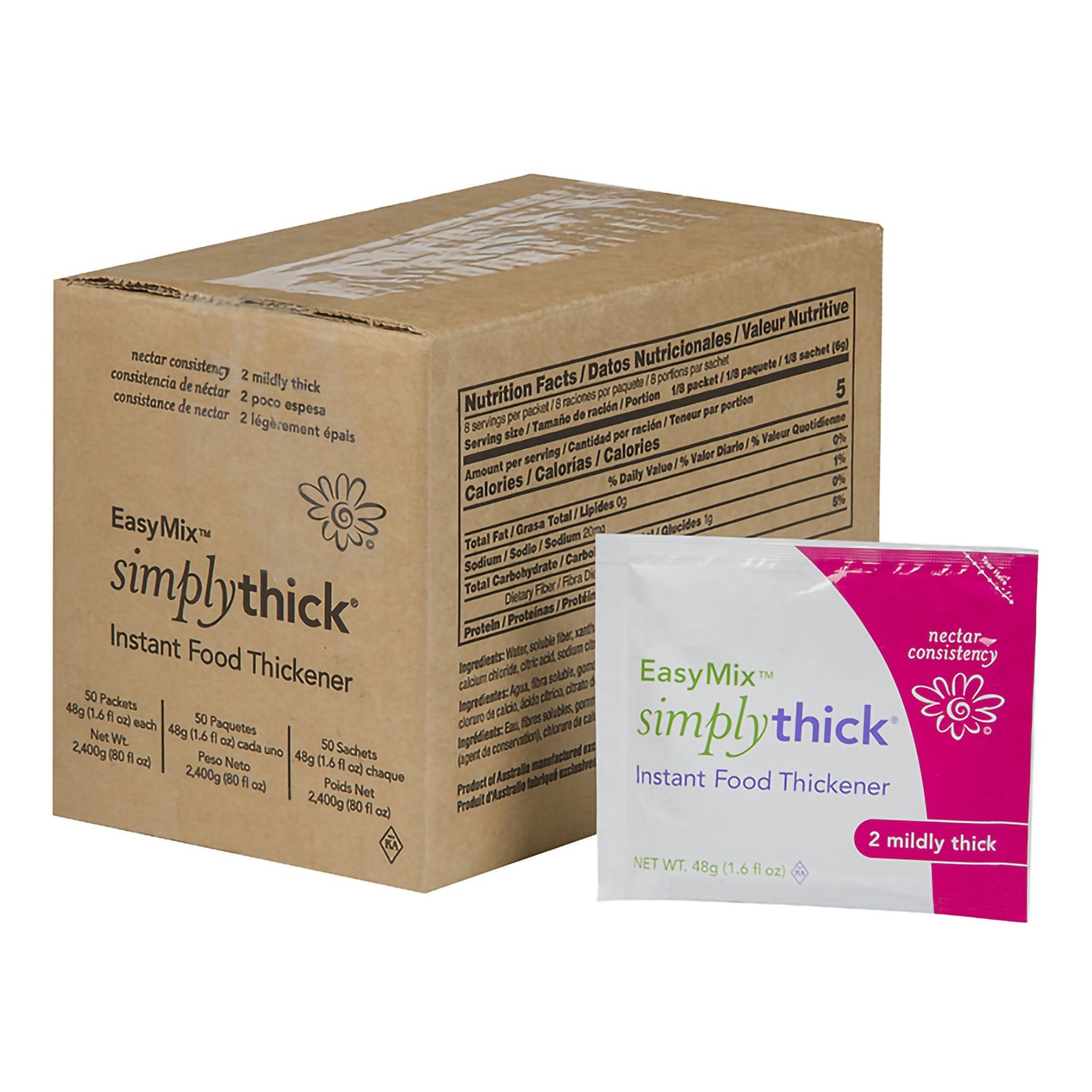 SimplyThick Easy Mix Food And Beverage Thickener