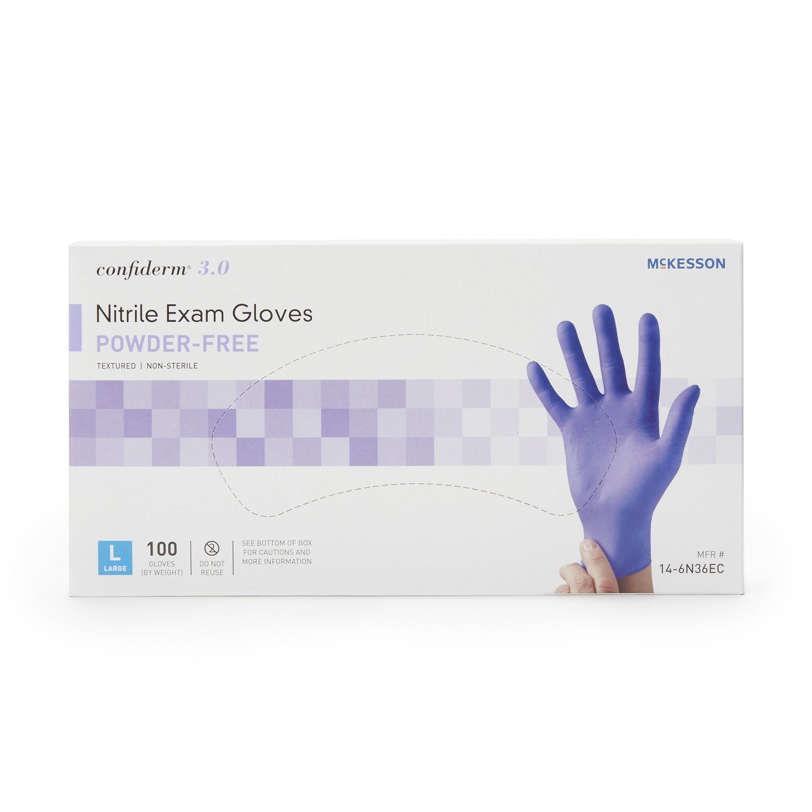 McKesson Confiderm 3.0 Nitrile Exam Glove
