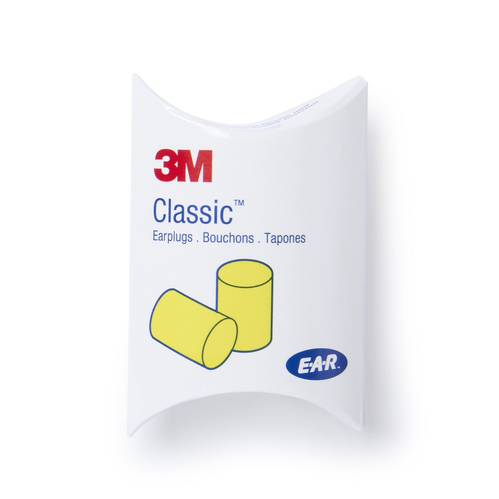 3M E-A-R Classic Cordless Yellow Ear Plugs (Large & One Size)