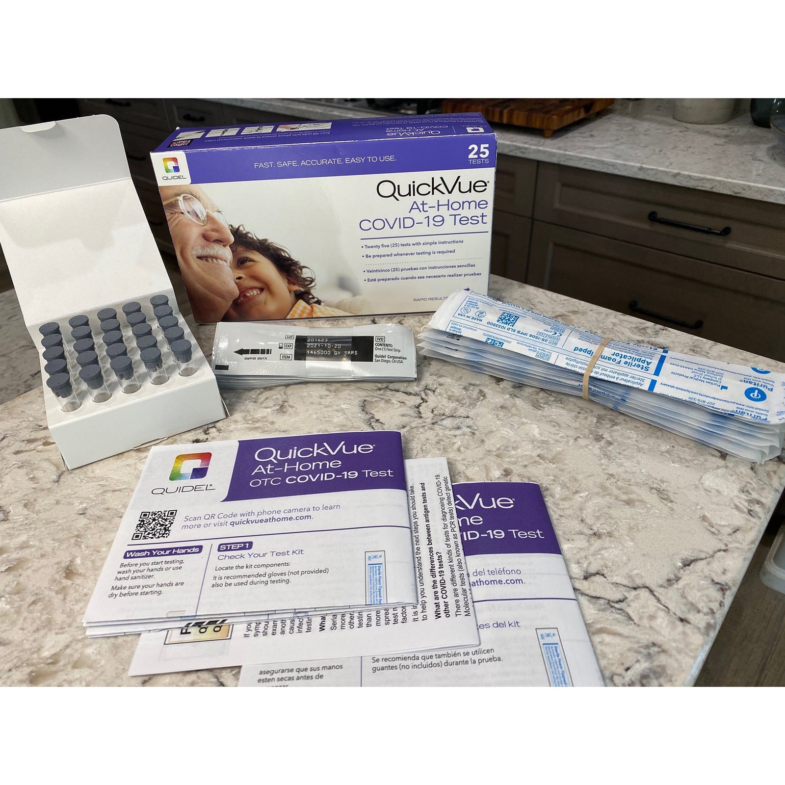 QuickVue Rapid Test Kit