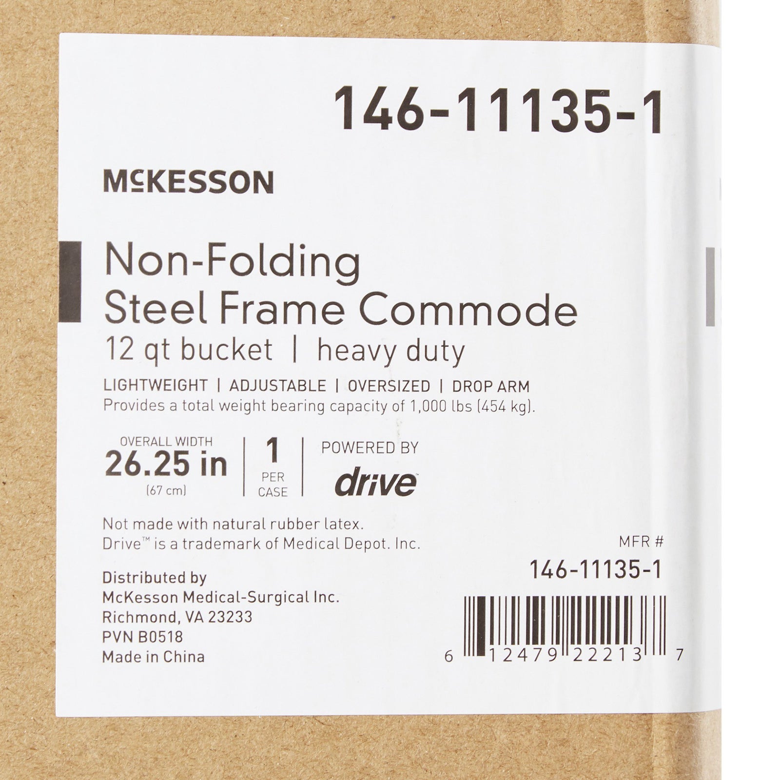 McKesson Commode Chair