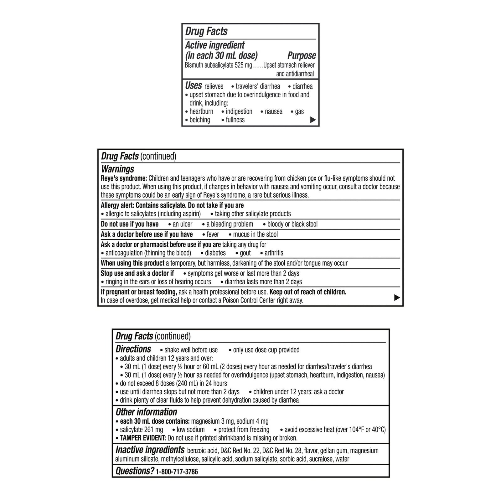 Pepto Bismol Anti-Diarrheal