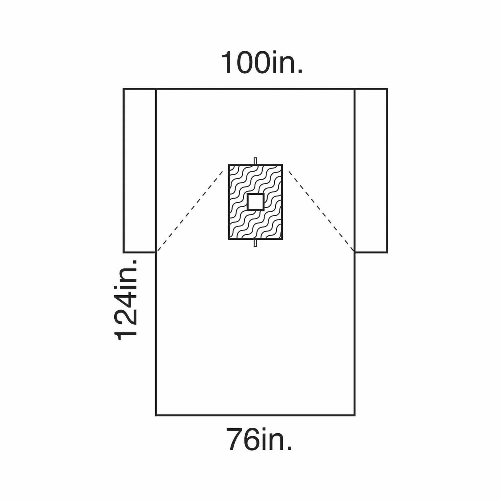 Surgical Drape U-Drape 80 W X 124 L Inch Sterile