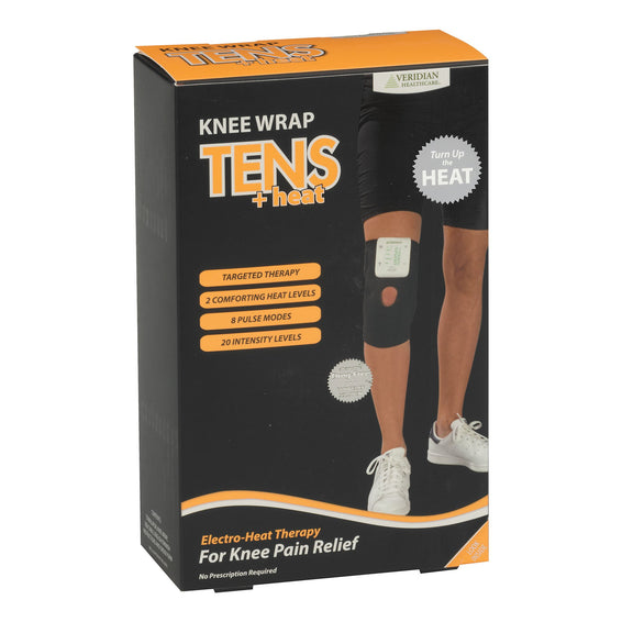 Veridian Healthcare Tens Unit With Heat Conductive Knee Wrap