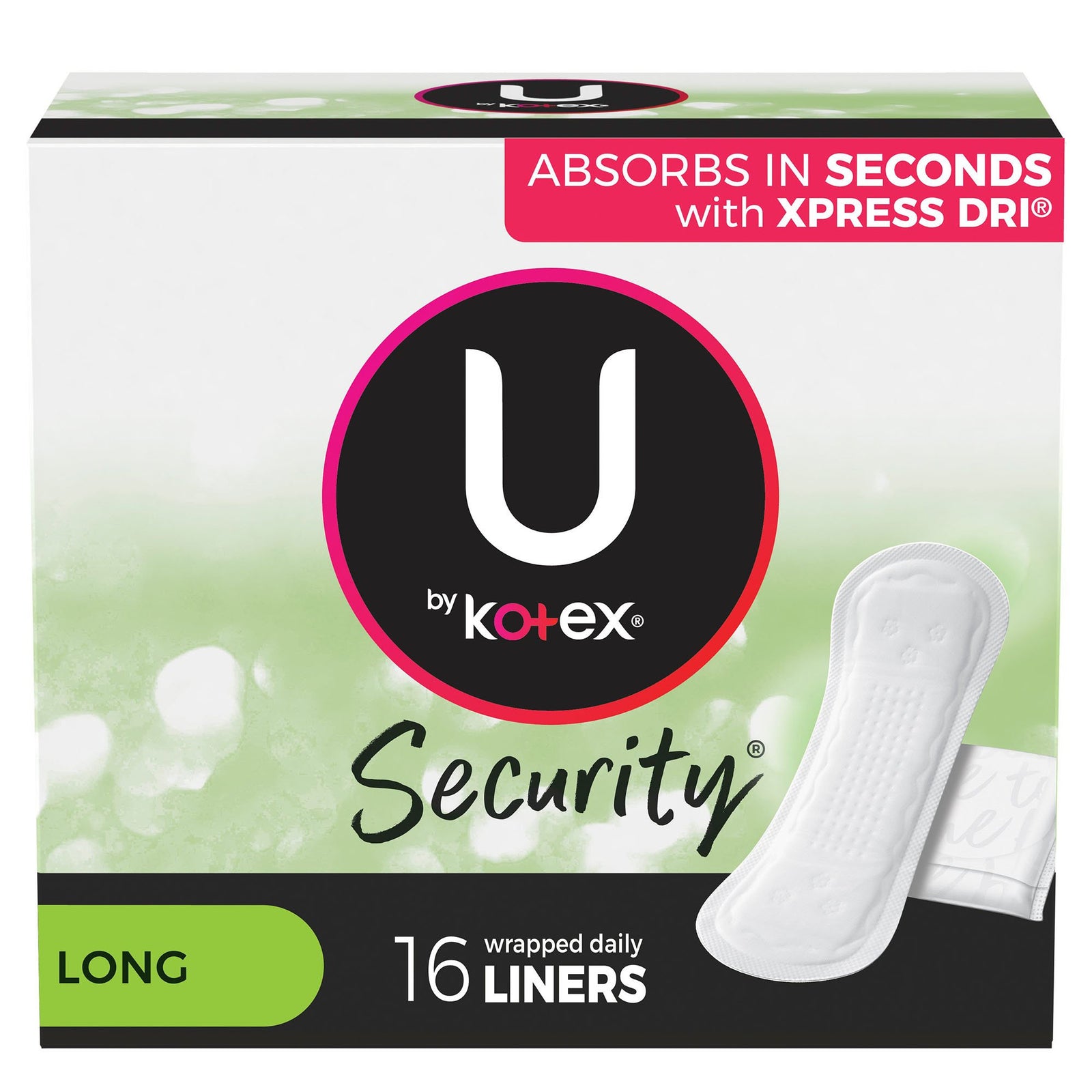 U by Kotex Security Lightdays Feminine Pad