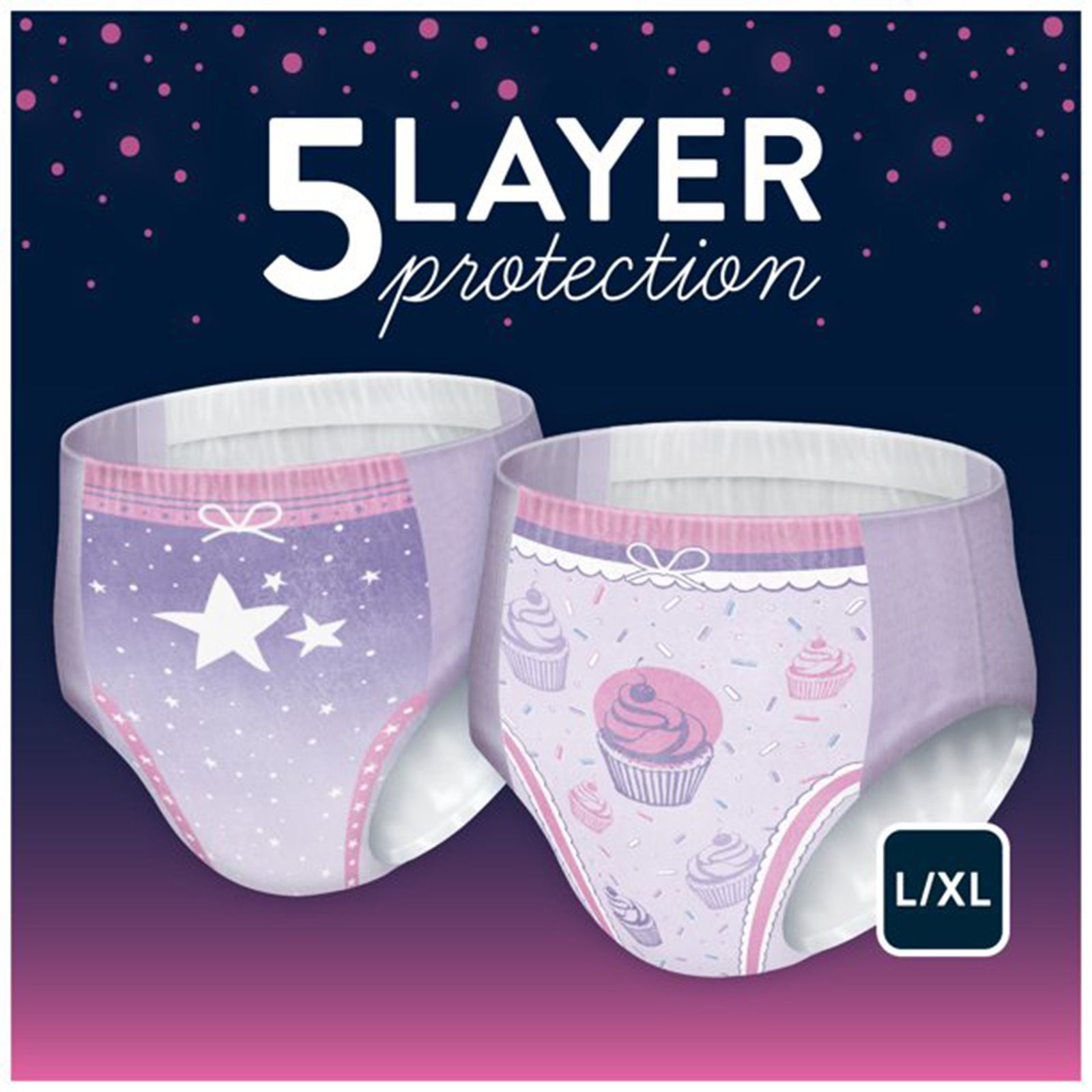 Goodnites Female Youth Absorbent Underwear
