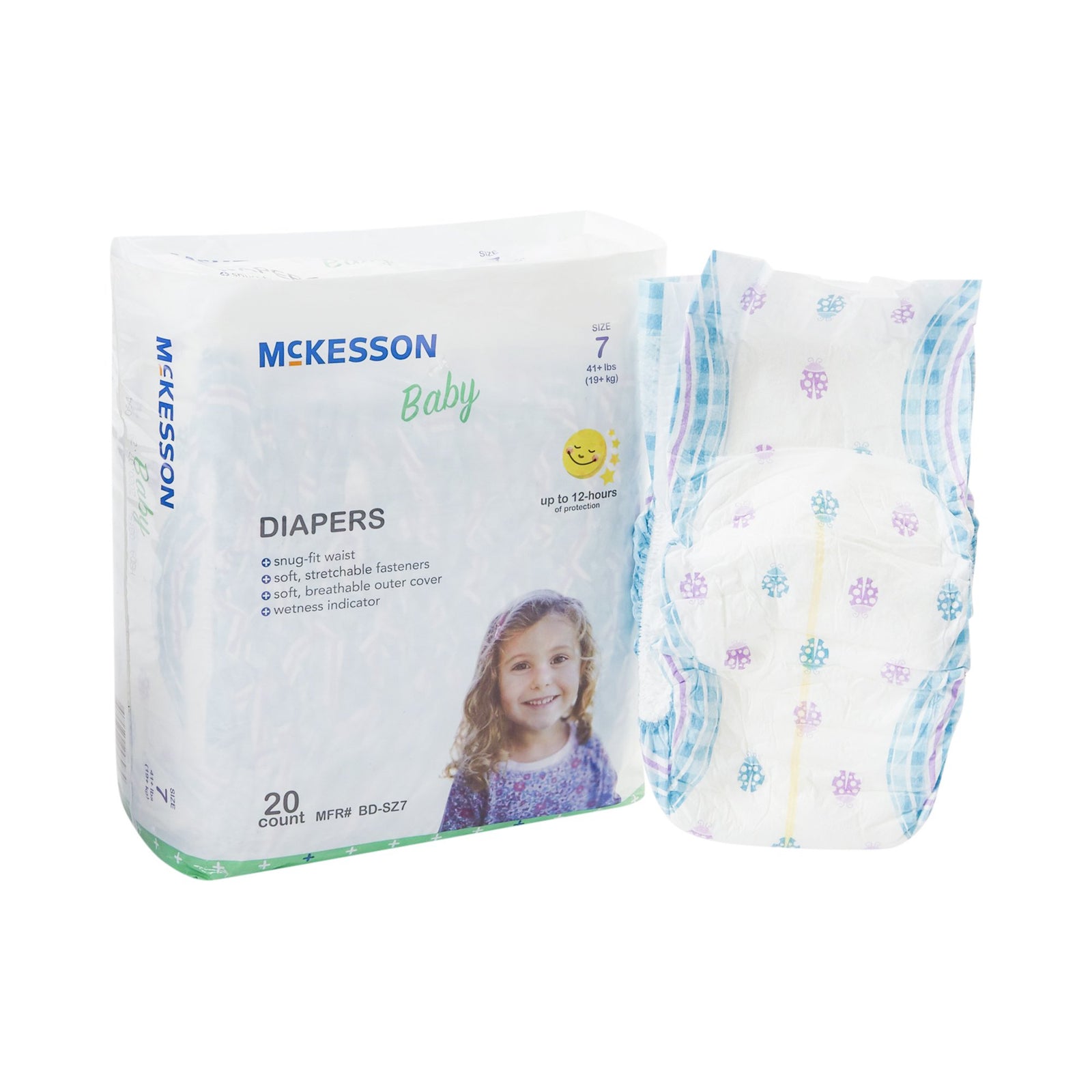 McKesson Unisex Baby Diaper