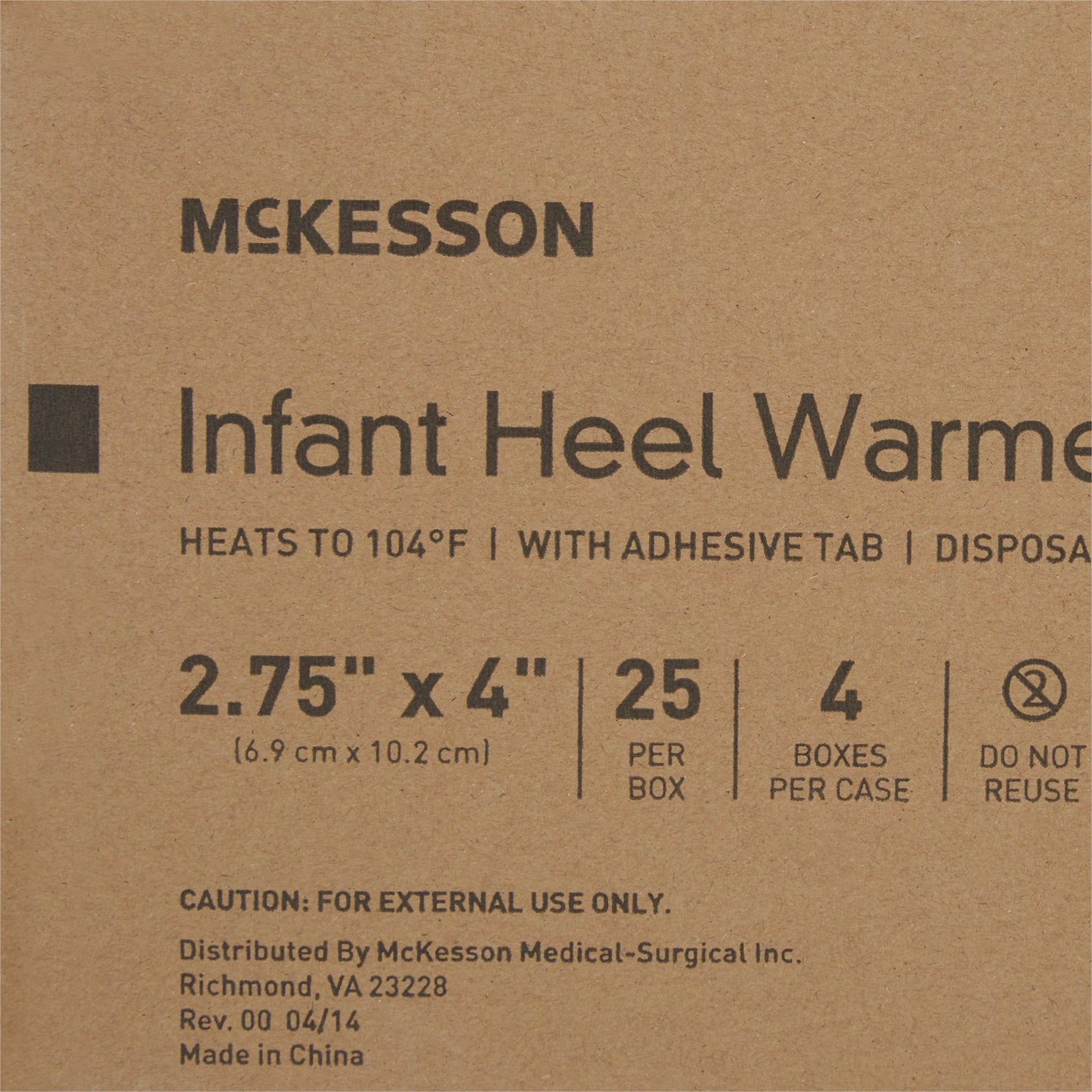 McKesson Instant Infant Heel Warmer