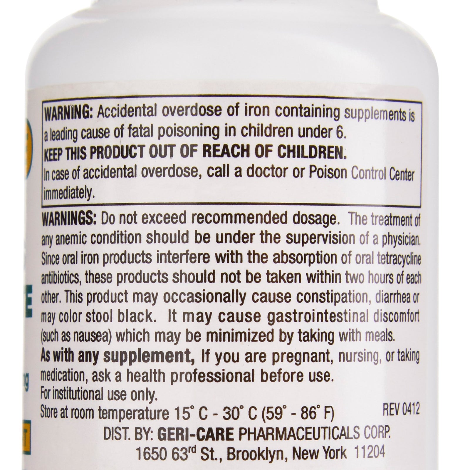 Geri-Care Mineral Supplement