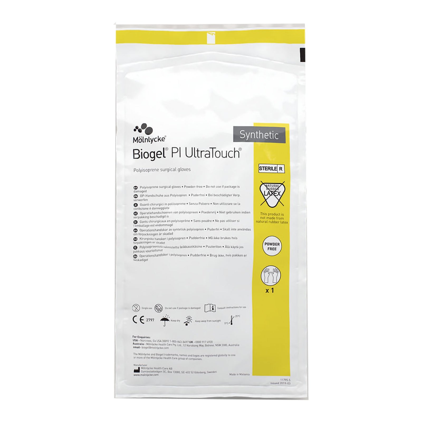 Biogel PI UltraTouch Surgical Glove