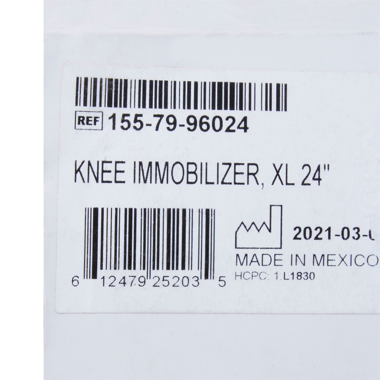 McKesson Knee Immobilizer