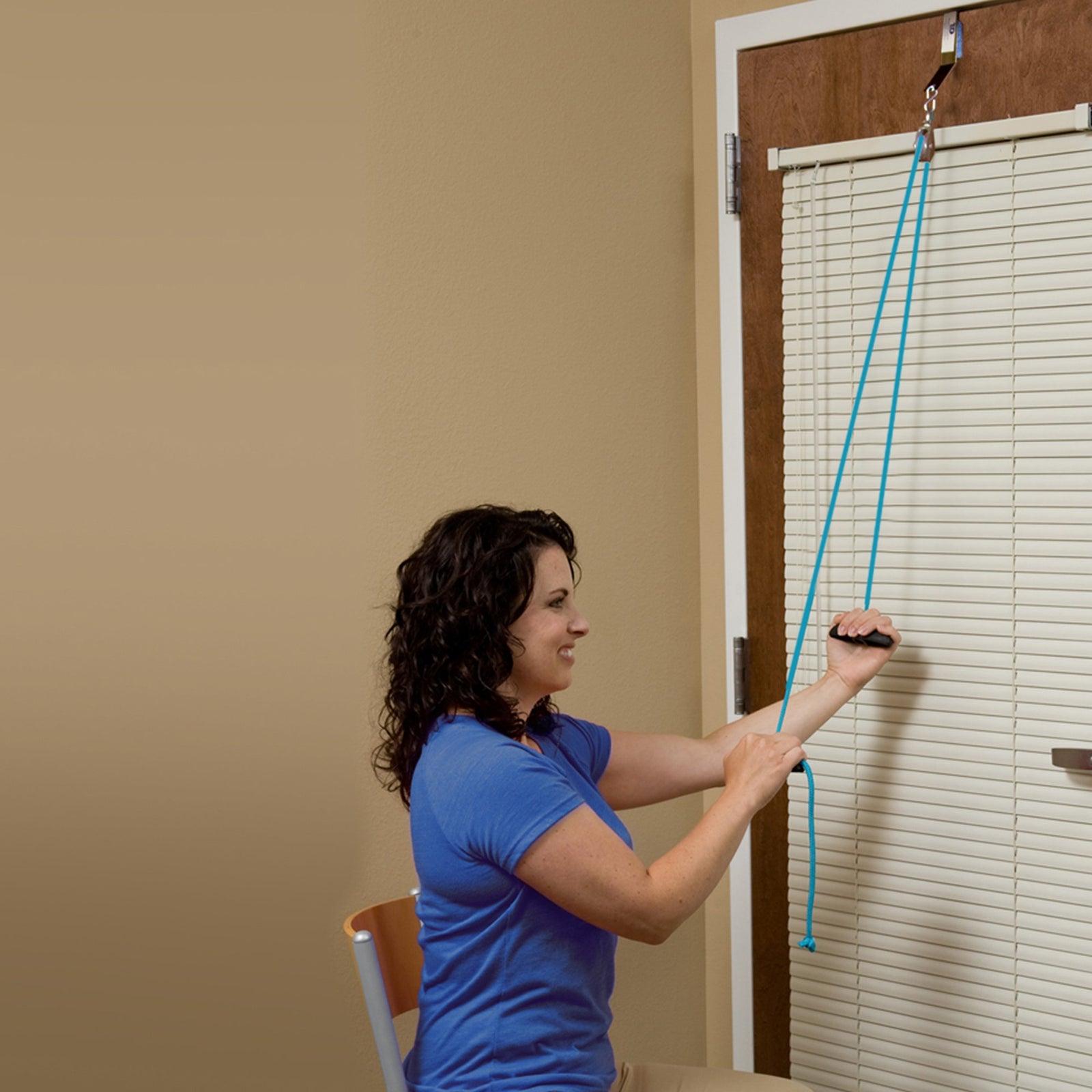 Blue Ranger Shoulder Pulley Exerciser