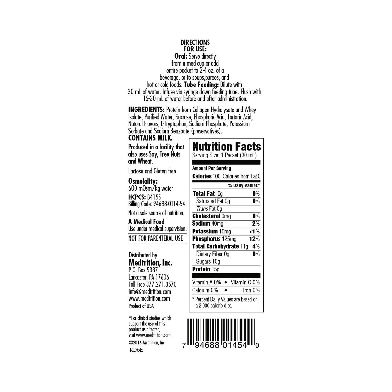 ProSource Plus Oral Supplement