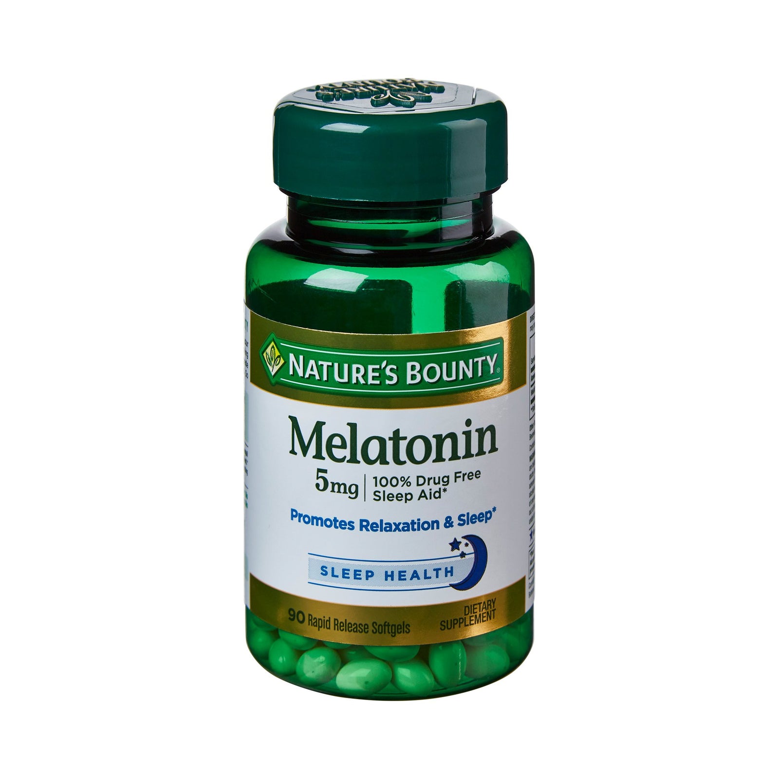 US Nutrition Natures Bounty Melatonin Sleep Health Supplement