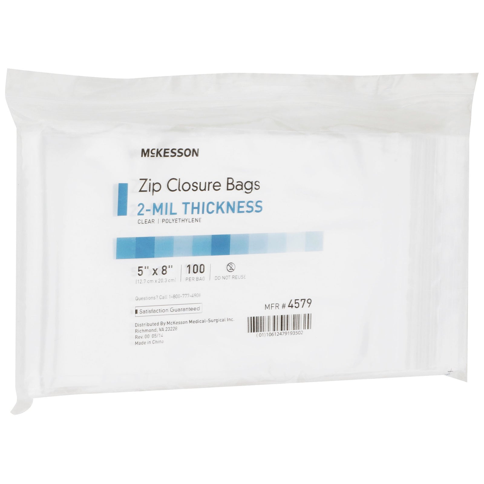 McKesson Reclosable Bag