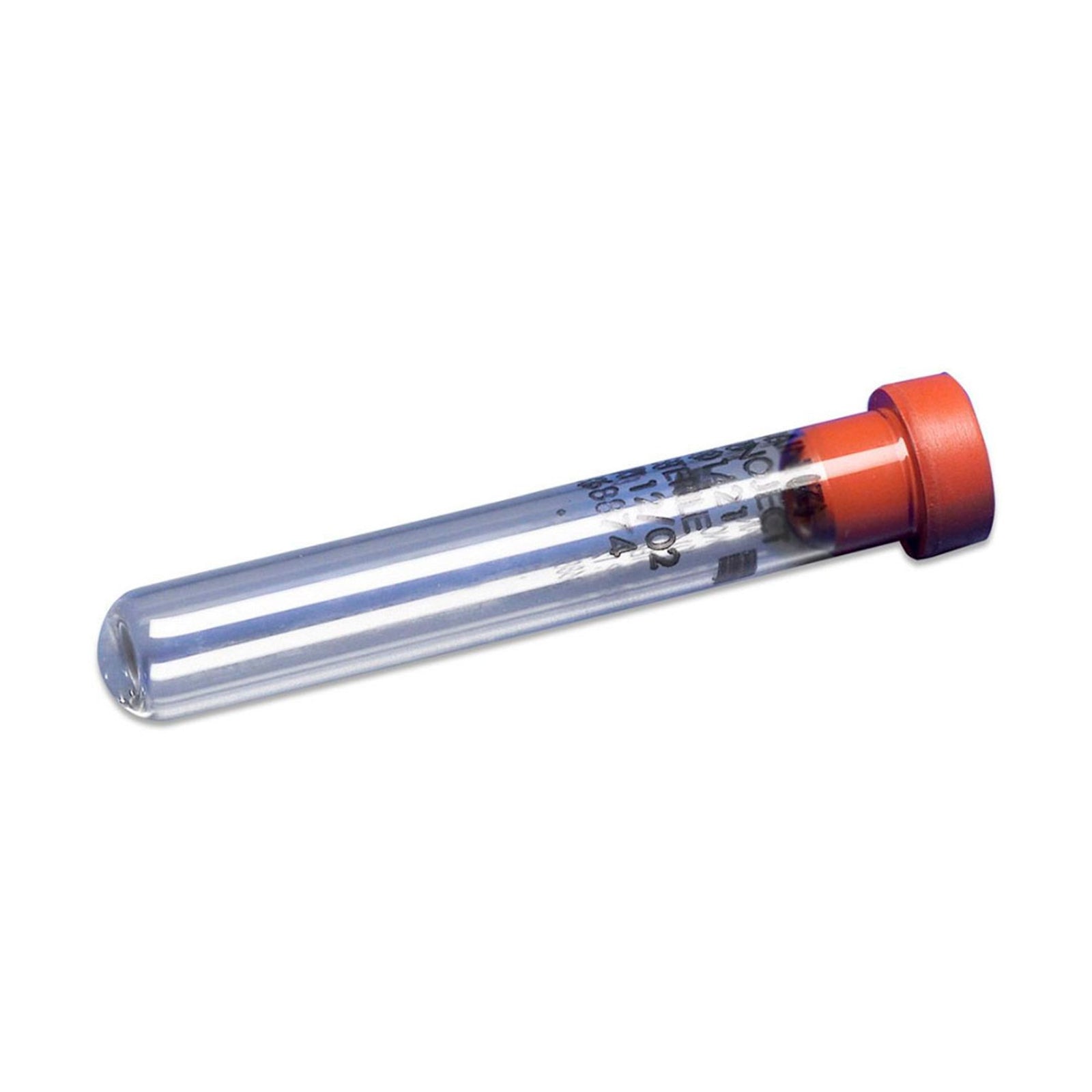 Monoject 7mL Red Glass Serum Tube 13x100mm
