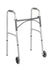Folding Walker Adjustable Height Steel Frame 350 Lbs. Weight Capacity 25 To 32 Inch Height