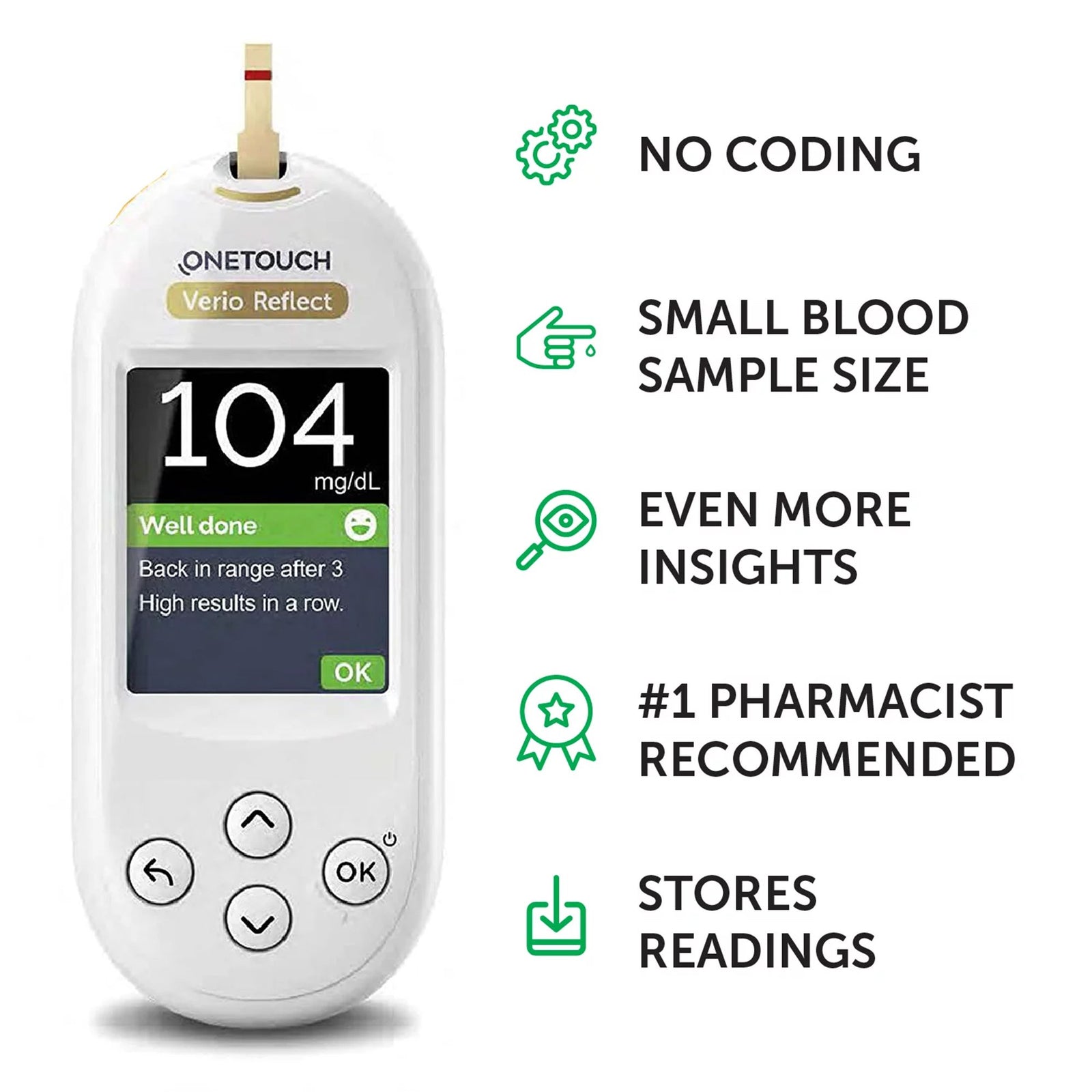 OneTouch Verio Blood Glucose Meter