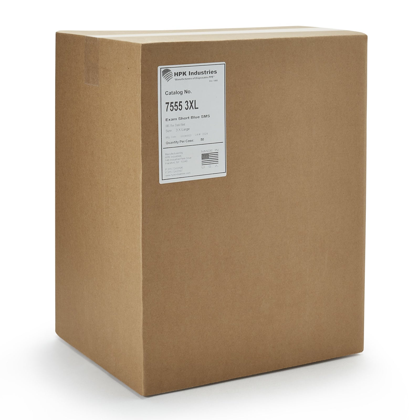 Exam Shorts 3X-Large Adult Disposable