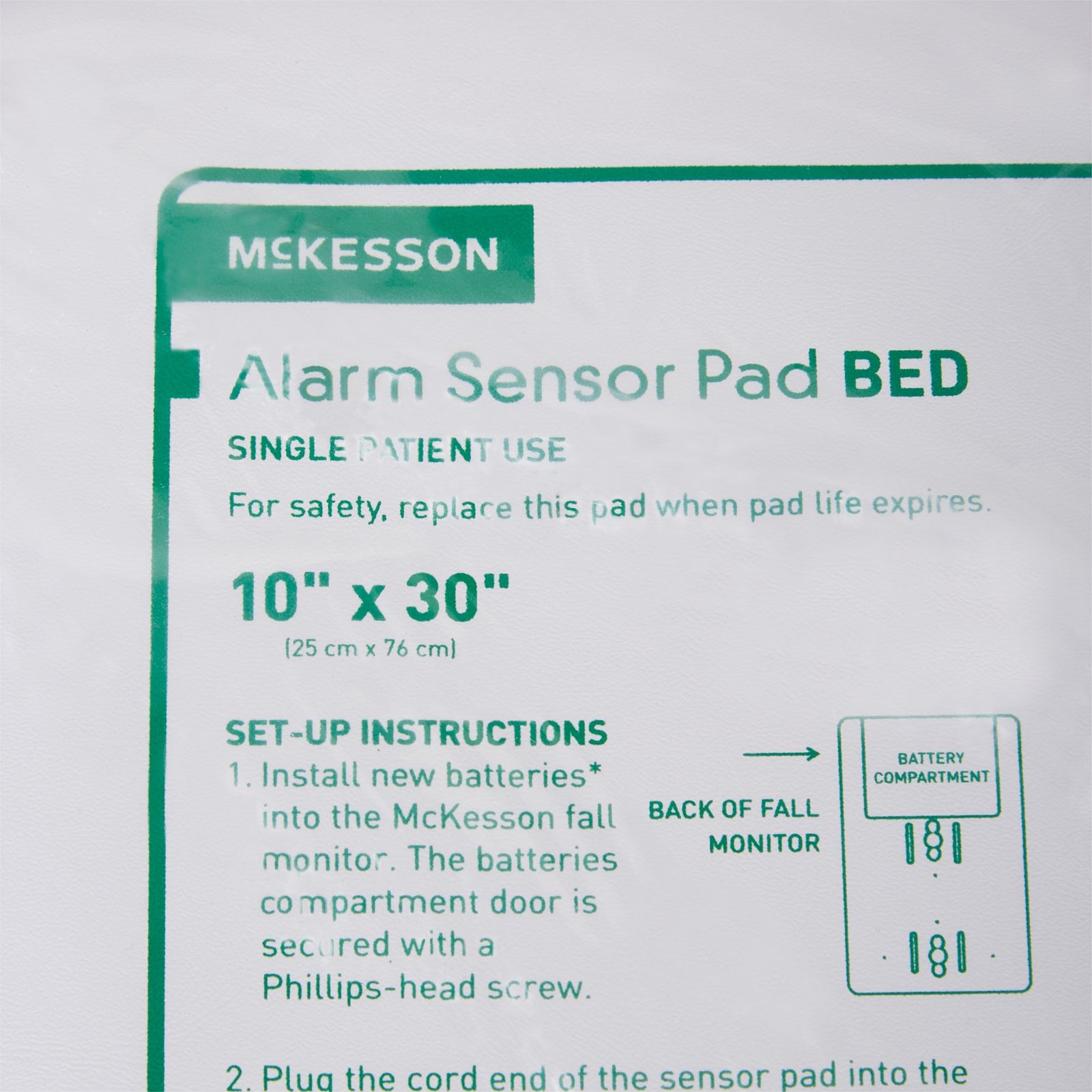 McKesson Brand Alarm Sensor Pad