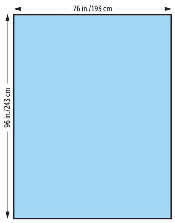 General Purpose Drape Large Drape 55 W X 76 L Inch Sterile