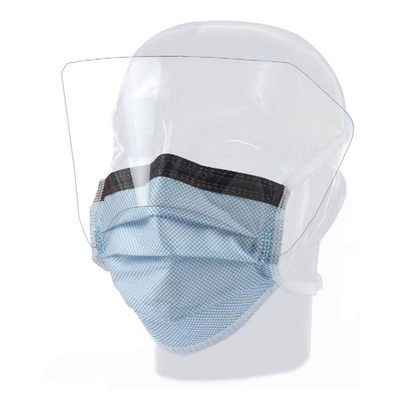 FluidGard 160 Surgical Mask With Eye Shield