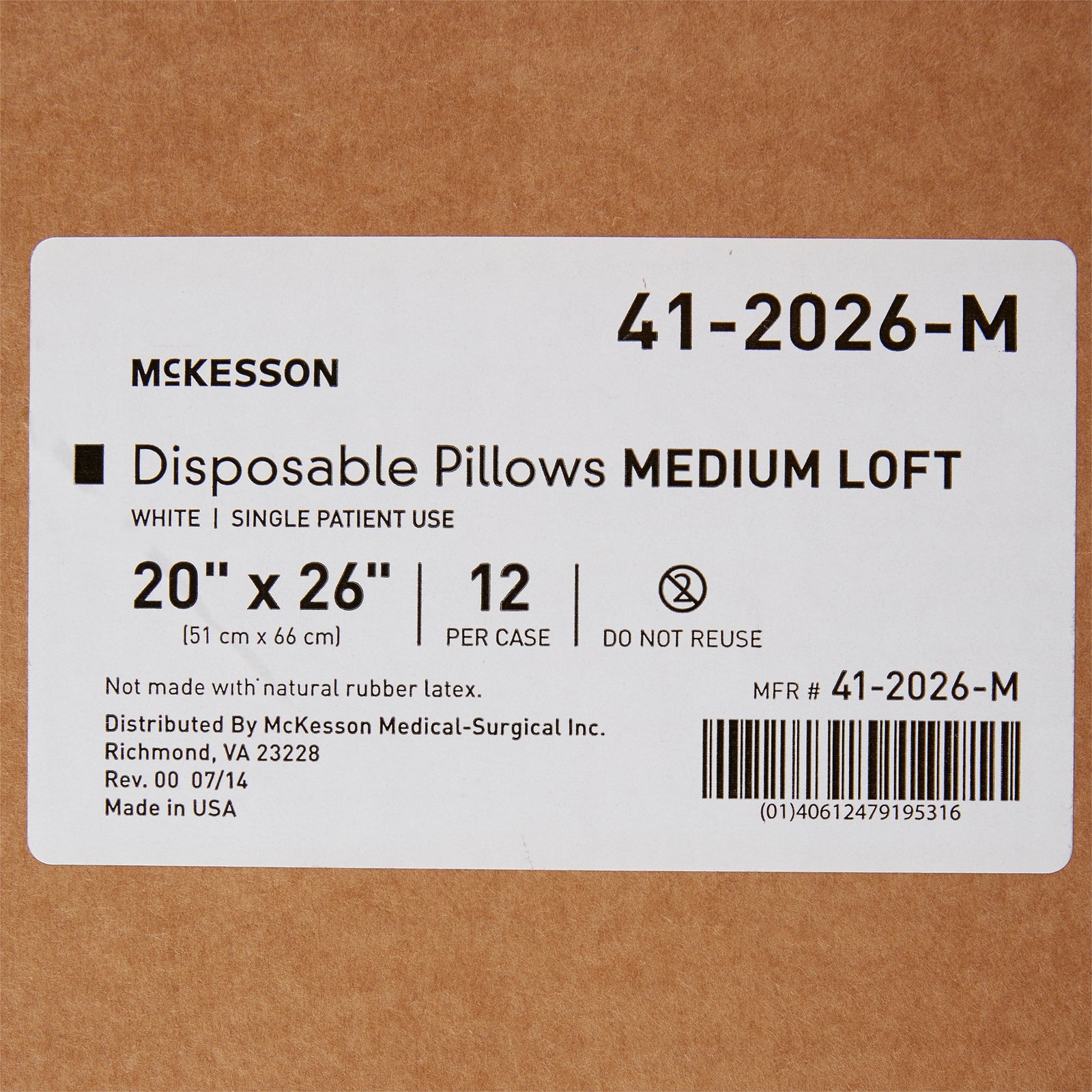 McKesson Bed Pillow