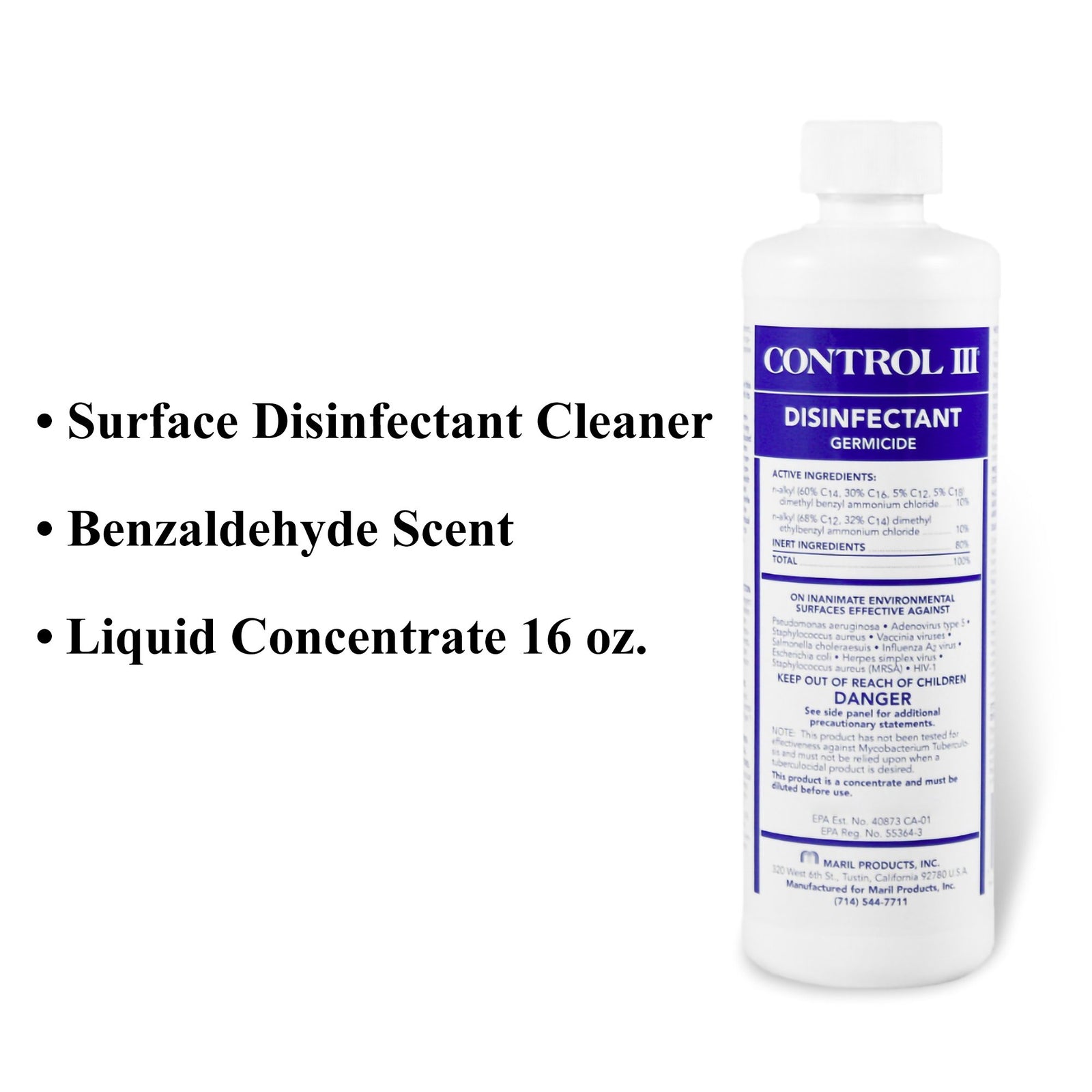 Control III Disinfectant Germicide
