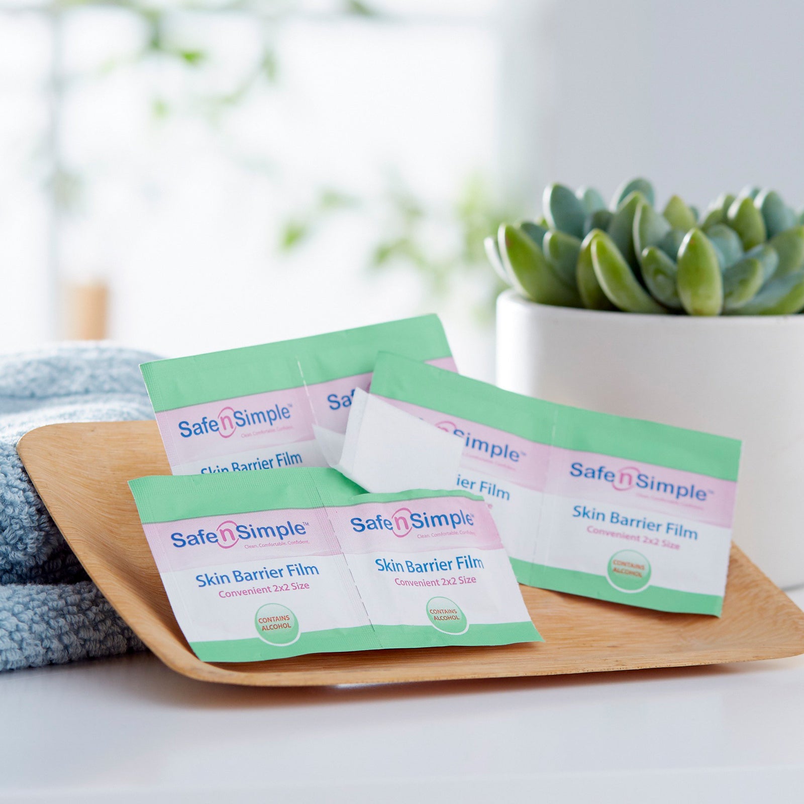 Safe n Simple Skin Barrier Wipe